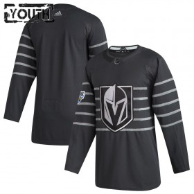 Barn NHL Vegas Golden Knights Tröjor Blank Grå Adidas 2020 All-Star Authentic